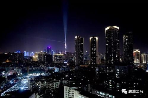 网红深圳夜景照片,网红打卡地背后的繁华故事